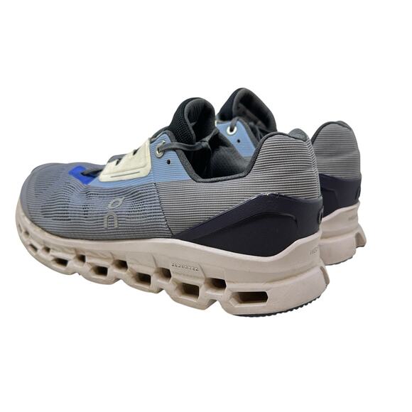 On Running Cloudstratus Sneakers Textile Swiss Engineering Blue Mens Size 9.5 - Picture 9 of 12